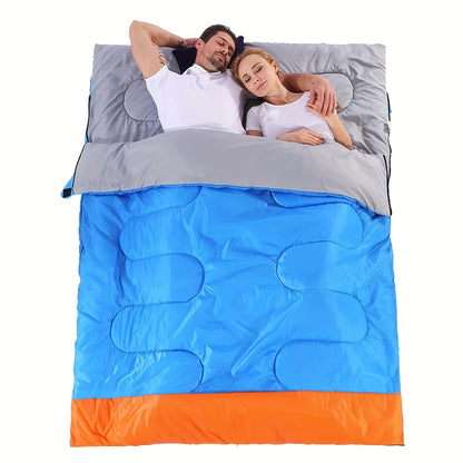 Sac de Couchage Double Épais – 2 Personnes pour Camping et Outdoor