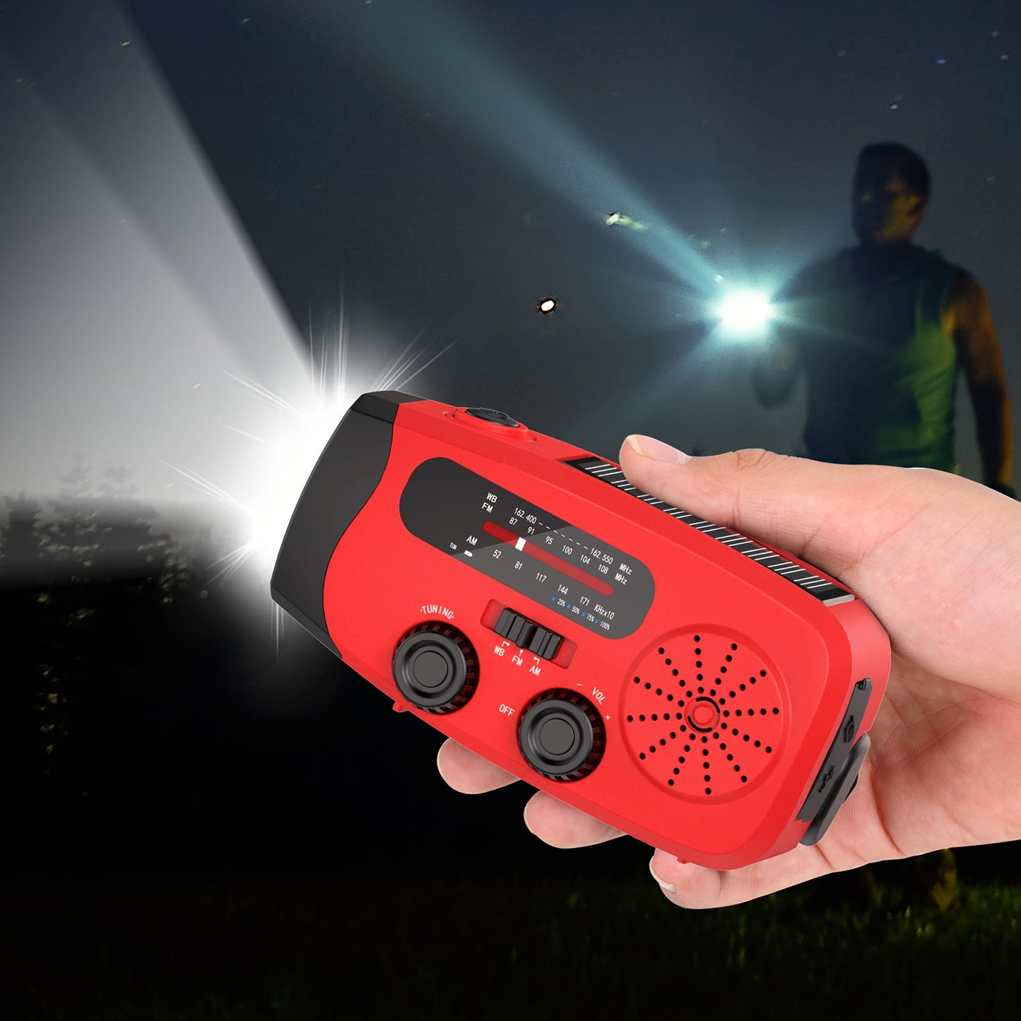 Radio d’Urgence Solaire Multifonction