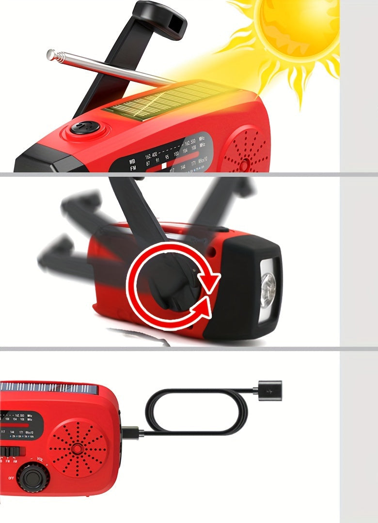 Radio d’Urgence Solaire Multifonction