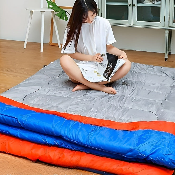 Sac de Couchage Double Épais – 2 Personnes pour Camping et Outdoor