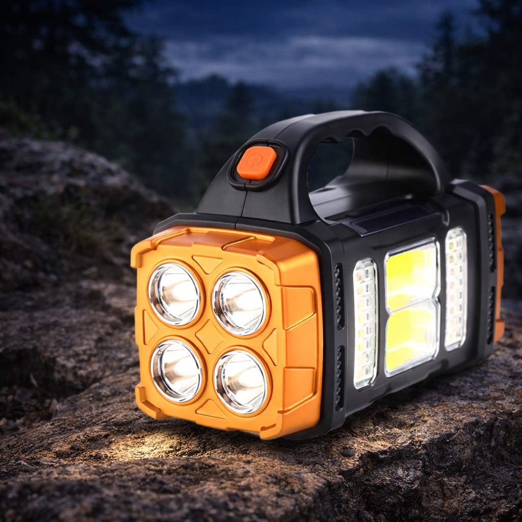 VitaLight Solar Pro – Lanterne Solaire Multifonction Rechargeable