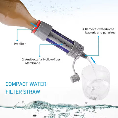 VitaSafe Water Go – Filtre à eau de survie portable