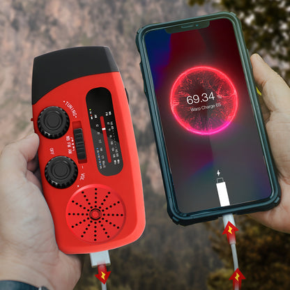 Radio d’Urgence Solaire Multifonction