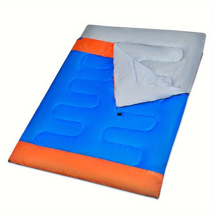 Sac de Couchage Double Épais – 2 Personnes pour Camping et Outdoor